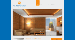 Desktop Screenshot of alarifdecor.com